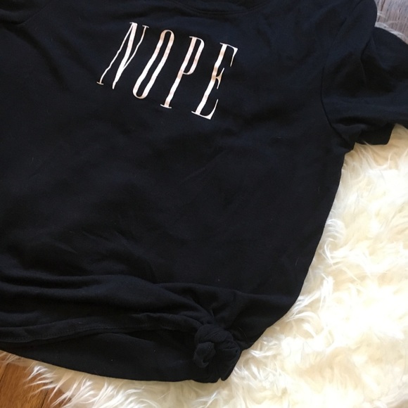Stranded “NOPE” graphic tee - Picture 2 of 3